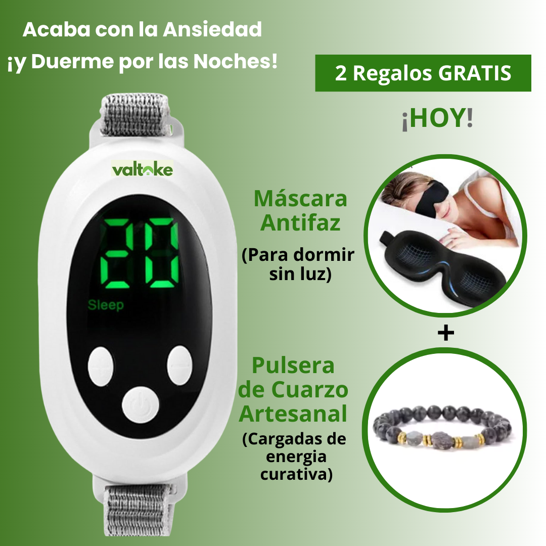 Valtoke™ – Dispositivo Anti-Ansiedad para Dormir