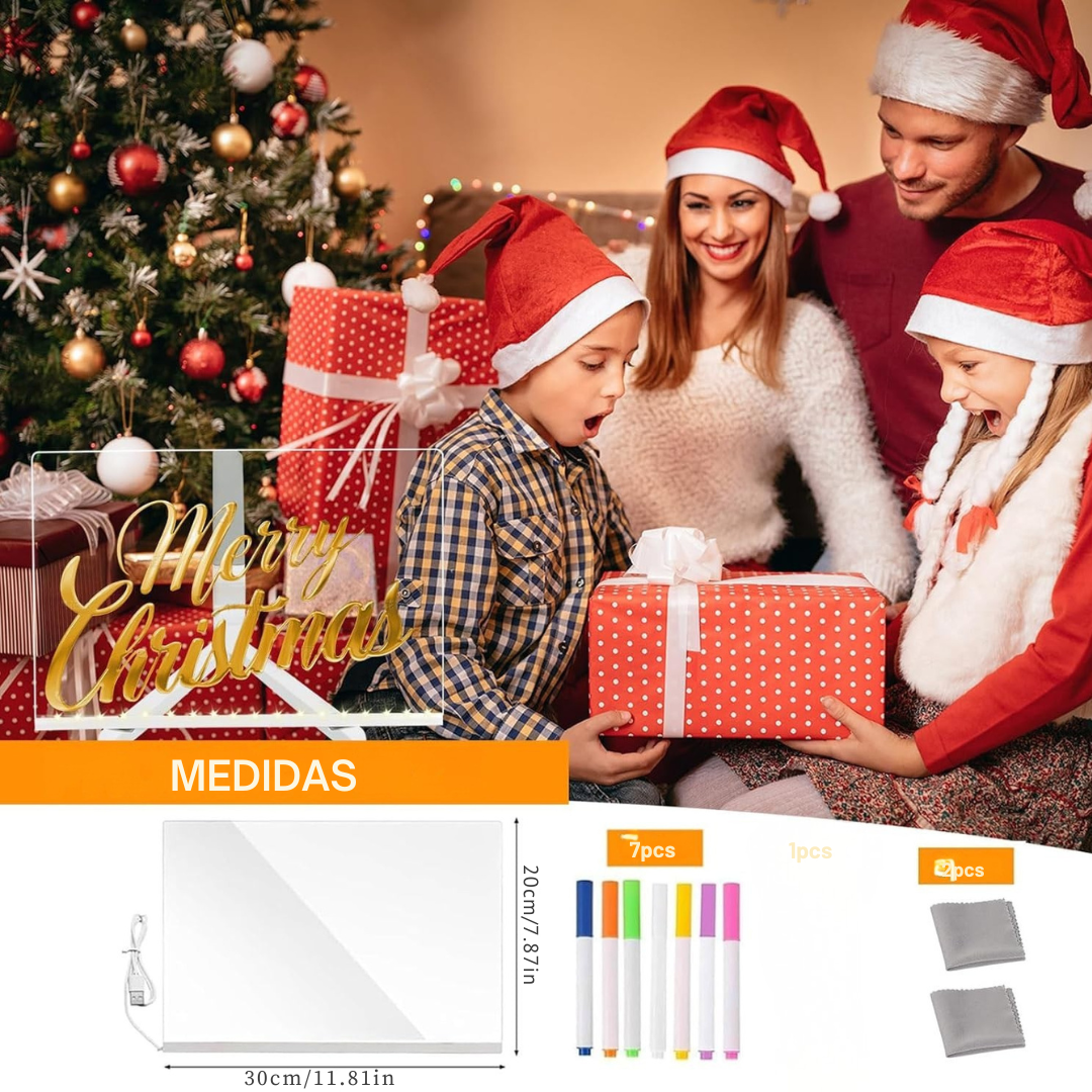 Tararile™-Pizarra LED Mágica