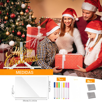 Tararile™-Pizarra LED Mágica