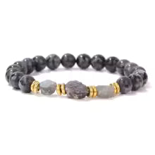 Pulsera de Cuarzo- Piedra Natura- Curativa